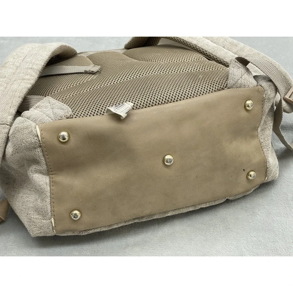 Ergobaby Backpack Diaper Bag Unisex One Size Beige Baby Travel Changing Pad